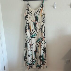 Torrid Cream Spaghetti Strap Maxi Sundress